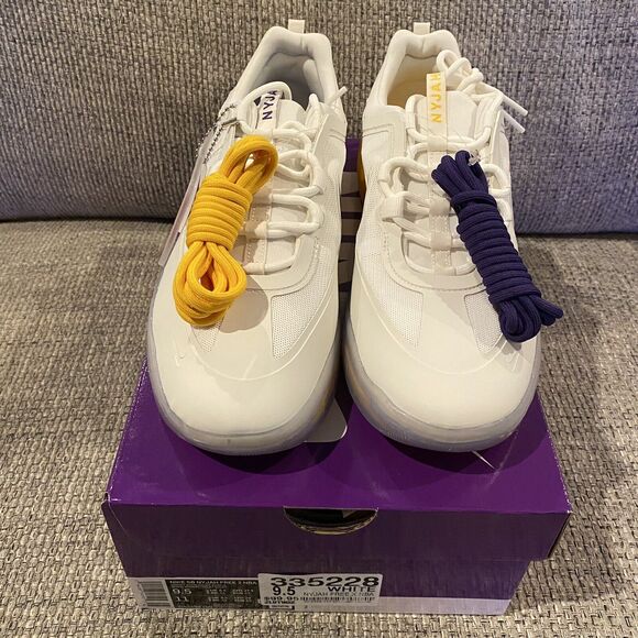 Nike SB Nyjah Free 2 Shoes NBA Los Angeles Lakers DA3439-100 Size 9.5 main image 9